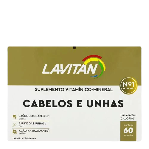 Suplemento Vitamínico Cabelos e Unhas